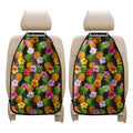 Aloha Hibiscus Pineapple Pattern Print Car Seat Organizers