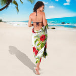 Aloha Hibiscus Tropical Pattern Print Beach Sarong Wrap