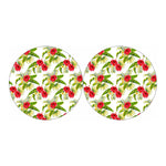 Aloha Hibiscus Tropical Pattern Print Car Coasters