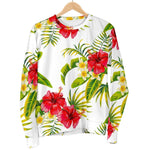 Aloha Hibiscus Tropical Pattern Print Men's Crewneck Sweatshirt GearFrost