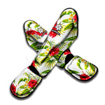 Aloha Hibiscus Tropical Pattern Print Muay Thai Shin Guard