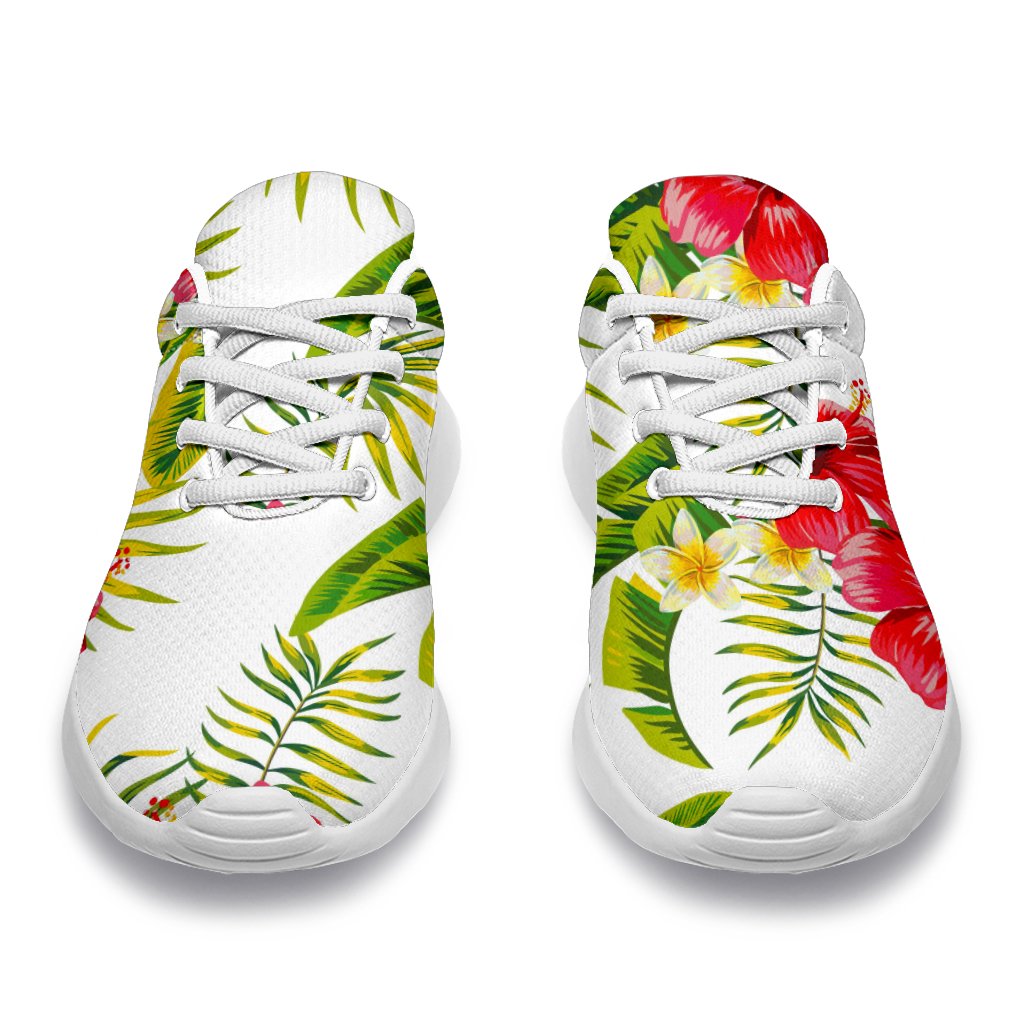 Aloha Hibiscus Tropical Pattern Print Sport Shoes GearFrost