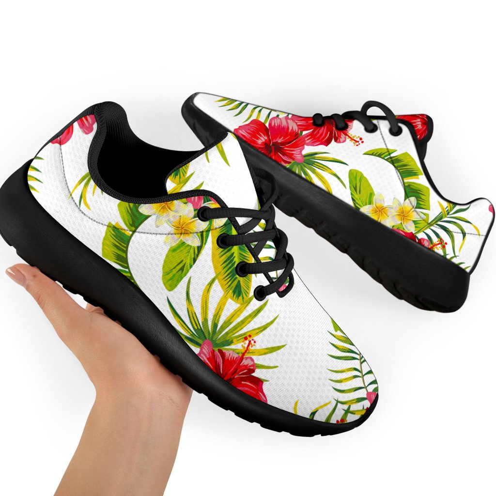 Aloha Hibiscus Tropical Pattern Print Sport Shoes GearFrost