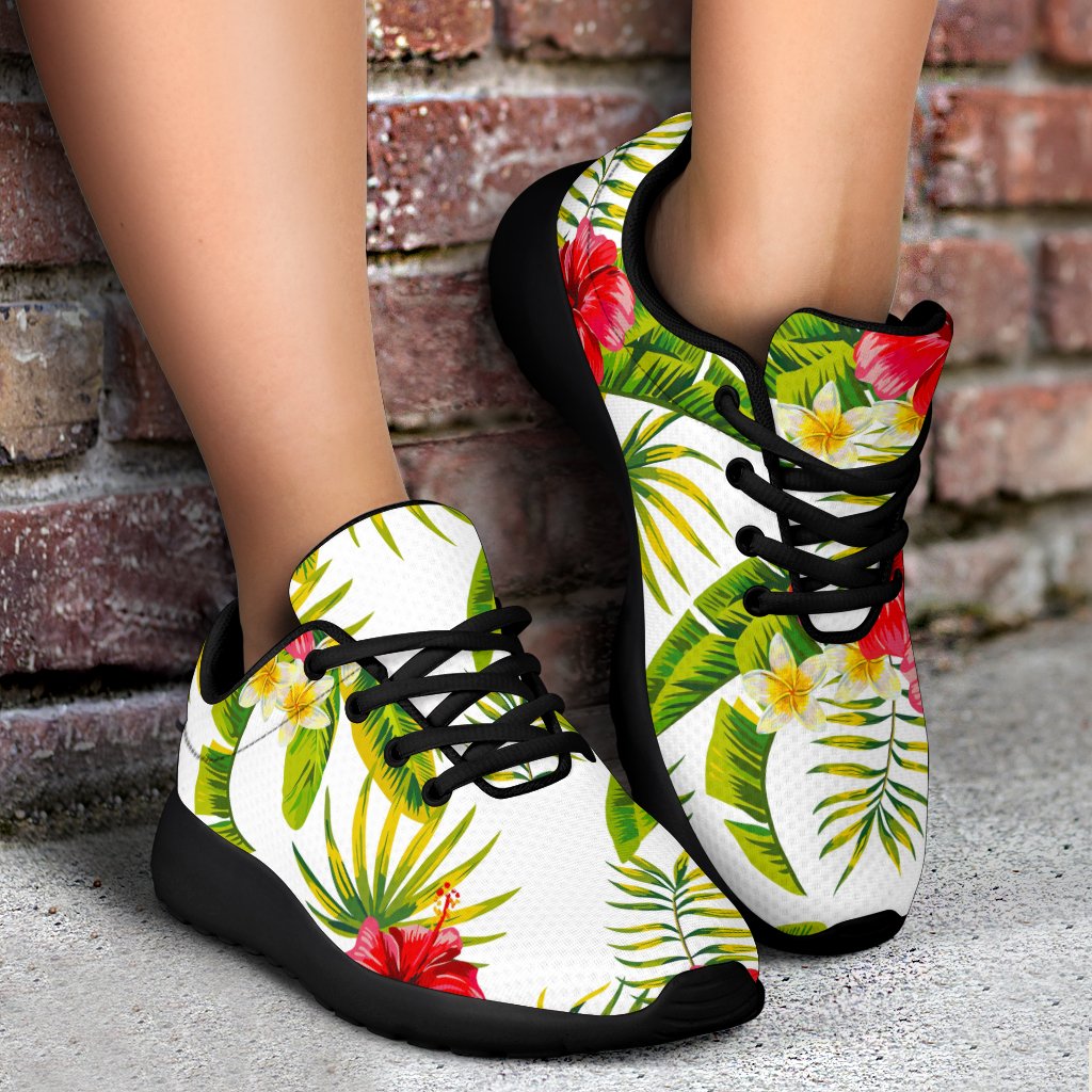 Aloha Hibiscus Tropical Pattern Print Sport Shoes GearFrost