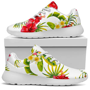 Aloha Hibiscus Tropical Pattern Print Sport Shoes GearFrost