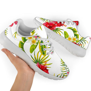 Aloha Hibiscus Tropical Pattern Print Sport Shoes GearFrost