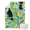 Aloha Keel-Billed Toucan Print Blanket