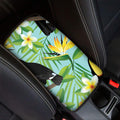 Aloha Keel-Billed Toucan Print Car Center Console Cover