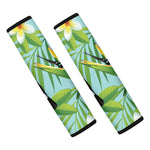 Aloha Keel-Billed Toucan Print Car Seat Belt Covers