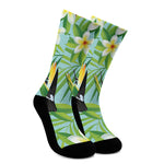 Aloha Keel-Billed Toucan Print Crew Socks