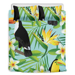 Aloha Keel-Billed Toucan Print Duvet Cover Bedding Set
