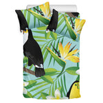 Aloha Keel-Billed Toucan Print Duvet Cover Bedding Set
