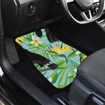 Aloha Keel-Billed Toucan Print Front and Back Car Floor Mats