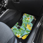 Aloha Keel-Billed Toucan Print Front and Back Car Floor Mats