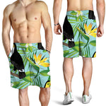 Aloha Keel-Billed Toucan Print Men's Shorts