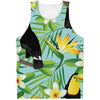 Aloha Keel-Billed Toucan Print Men's Tank Top