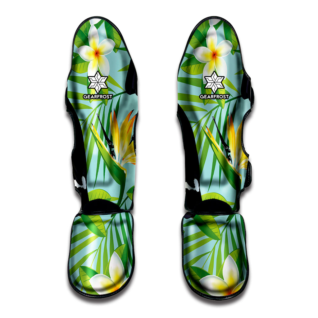 Aloha Keel-Billed Toucan Print Muay Thai Shin Guard