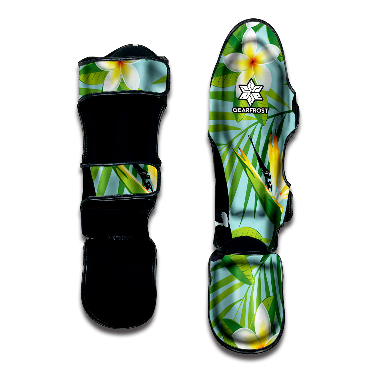 Aloha Keel-Billed Toucan Print Muay Thai Shin Guard