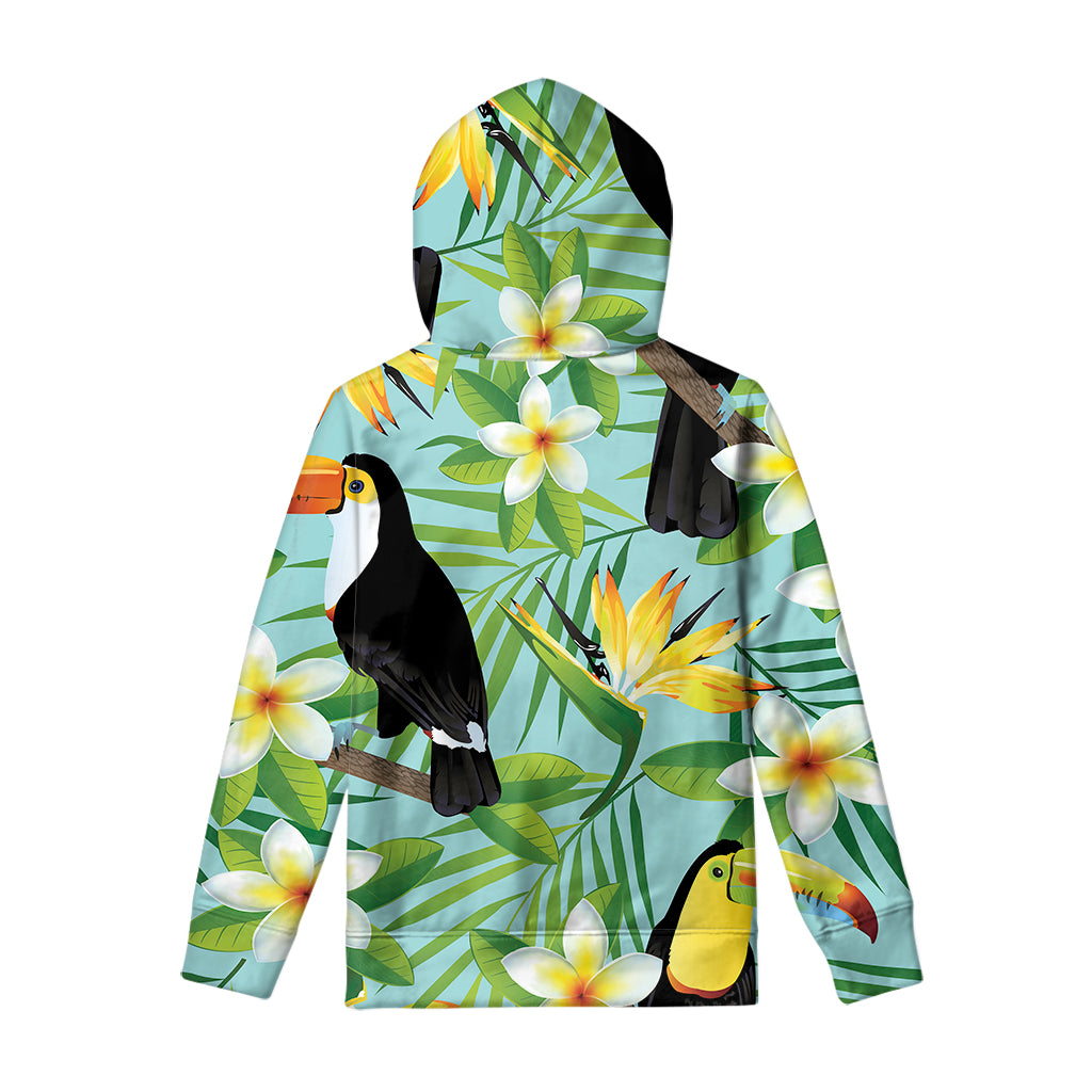 Aloha Keel-Billed Toucan Print Pullover Hoodie