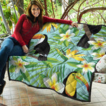 Aloha Keel-Billed Toucan Print Quilt