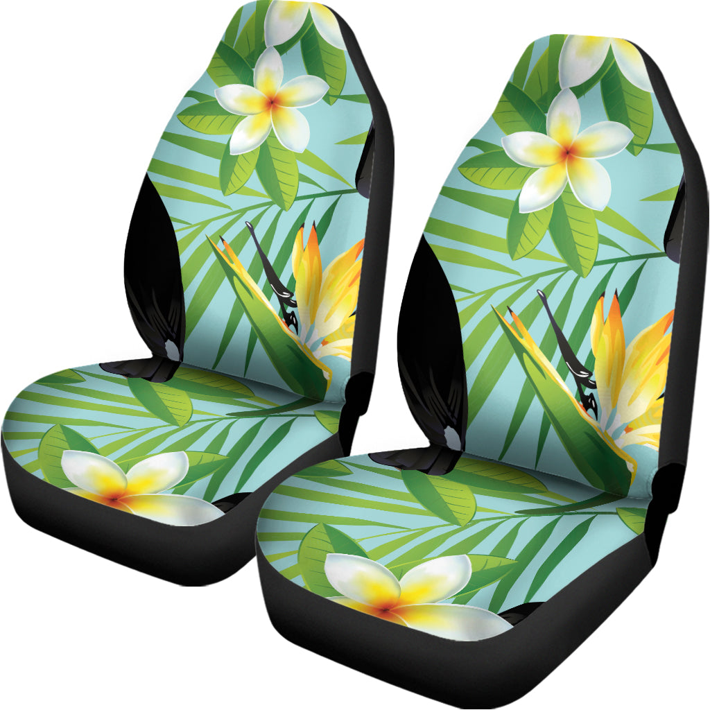 Aloha Keel-Billed Toucan Print Universal Fit Car Seat Covers