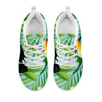 Aloha Keel-Billed Toucan Print White Sneakers