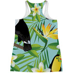 Aloha Keel-Billed Toucan Print Women's Racerback Tank Top