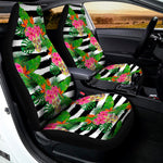 Aloha Skull Striped Pattern Print Universal Fit Car Seat Covers