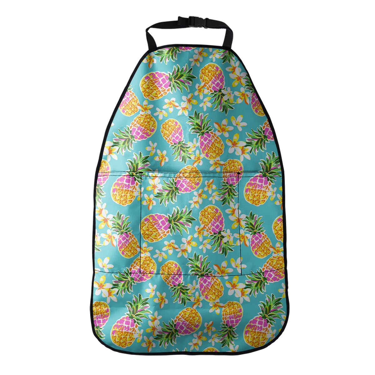 Aloha Summer Pineapple Pattern Print Car Seat Organizers