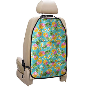 Aloha Summer Pineapple Pattern Print Car Seat Organizers