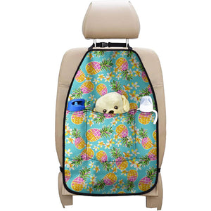 Aloha Summer Pineapple Pattern Print Car Seat Organizers