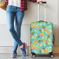 Aloha Summer Pineapple Pattern Print Luggage Cover