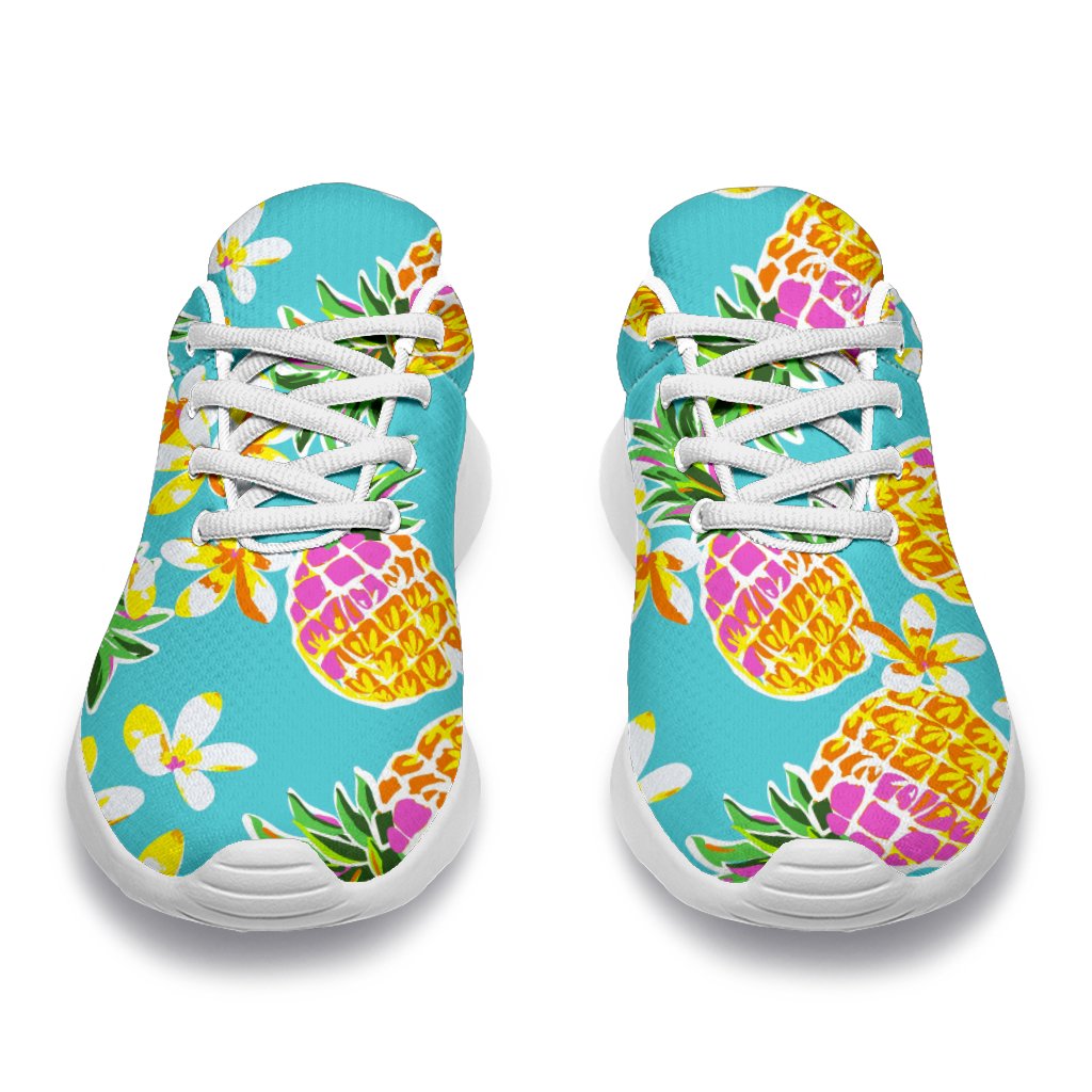 Aloha Summer Pineapple Pattern Print Sport Shoes GearFrost