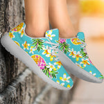 Aloha Summer Pineapple Pattern Print Sport Shoes GearFrost