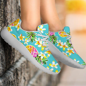 Aloha Summer Pineapple Pattern Print Sport Shoes GearFrost