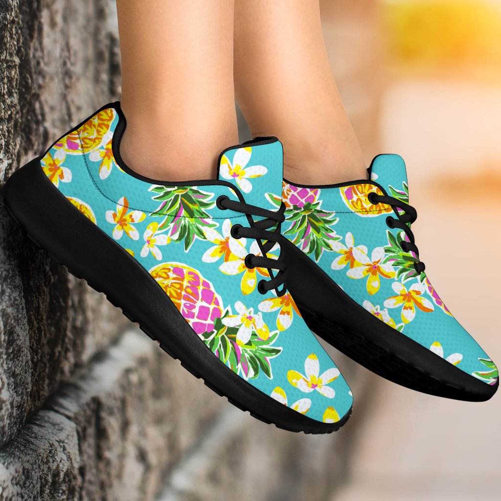 Aloha Summer Pineapple Pattern Print Sport Shoes GearFrost