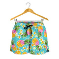 Aloha Summer Pineapple Pattern Print Women's Shorts