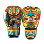 Aloha Tiki Print Boxing Gloves