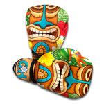 Aloha Tiki Print Boxing Gloves