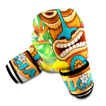 Aloha Tiki Print Boxing Gloves