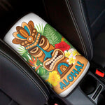 Aloha Tiki Print Car Center Console Cover