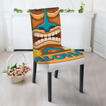 Aloha Tiki Print Dining Chair Slipcover
