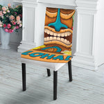Aloha Tiki Print Dining Chair Slipcover