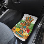 Aloha Tiki Print Front Car Floor Mats