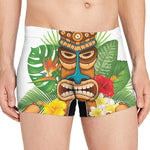 Aloha Tiki Print Men's Boxer Briefs