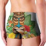 Aloha Tiki Print Men's Boxer Briefs