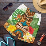 Aloha Tiki Print Men's Shorts
