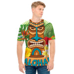 Aloha Tiki Print Men's T-Shirt