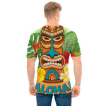 Aloha Tiki Print Men's T-Shirt