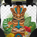 Aloha Tiki Print Pet Car Back Seat Cover
